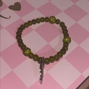 Green owls 🦉 Handmade Bracelet by me